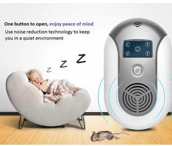 

US EU Plug Pest Control Ultrasonic Electronic Rodent Rat Mouse Repeller Mice Mouse Repellent Anti Mosquito Mouse Repeller Rodent