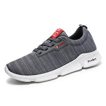 

2020 New Spring Men's Shoes Board Shoes Korean Version Fashion All-match Running Trendy Shoes Men's Sports Casual Mesh Rubber