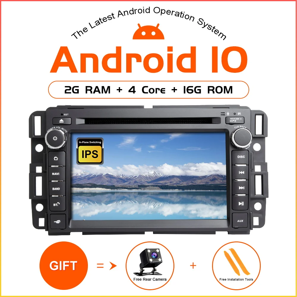 ZLTOOPAI Android 10 автомобильный DVD-проигрыватель для Chevrolet GMC Hummer Yukon Denali бонус Buick