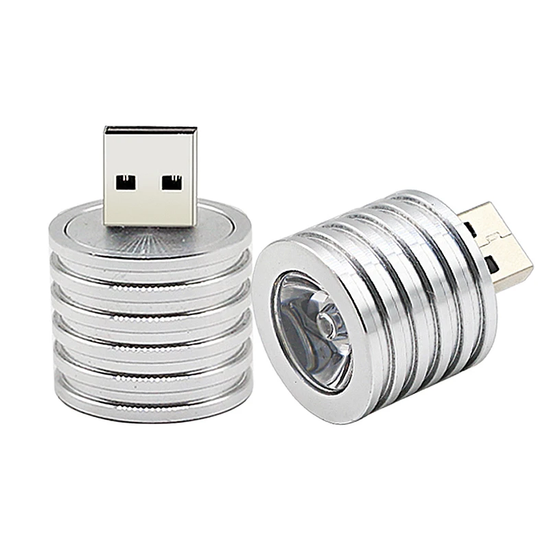 Новый портативный мини USB Светодиодный точечный светильник 1 75 Вт лампа Мобильный