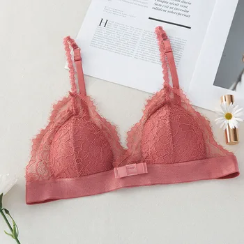 

Adjustable Bra Women Padded Tube Tops Underwear Summer Lace Bras Sexy Lingerie
