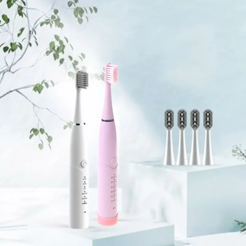 Powerful Electric Toothbrush USB Rechargeable Sonic Waterproof Deep Clean Teeth Brush Cleaning Care Powerful Electric Toothbrush USB Rechargeable Sonic Waterproof Deep Clean Teeth Brush Cleaning Care