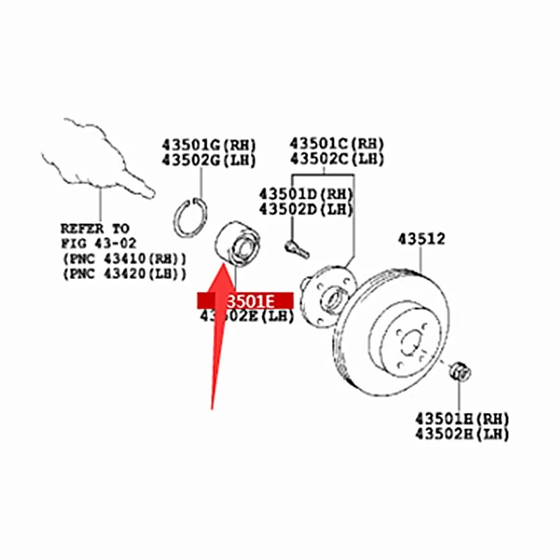 Ʈ    9036340079 90363T0023 90369T0005, Toyota Yaris Vitz IQ IST VIOS VERSO s