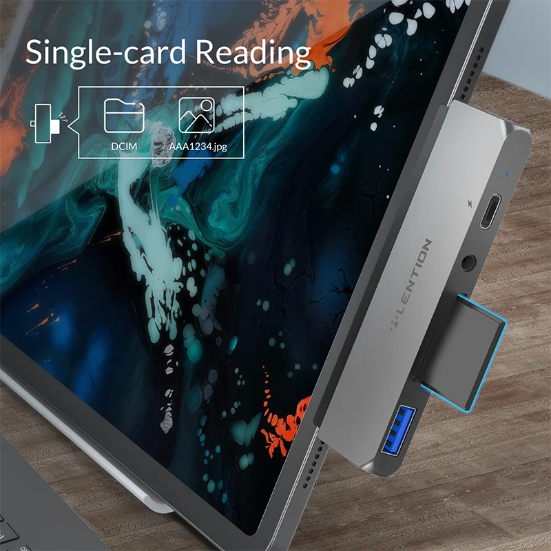 USB C Multi Port Hub for New iPad Pro 11 12 9 with 4K HDMI USB 3
