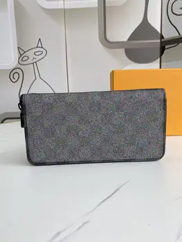 

Geometric Luxury Brand Leather Wallets Women Long Zipper Coin Purses Tassel Design Clutch Wallet Female Money Credit Card Holder