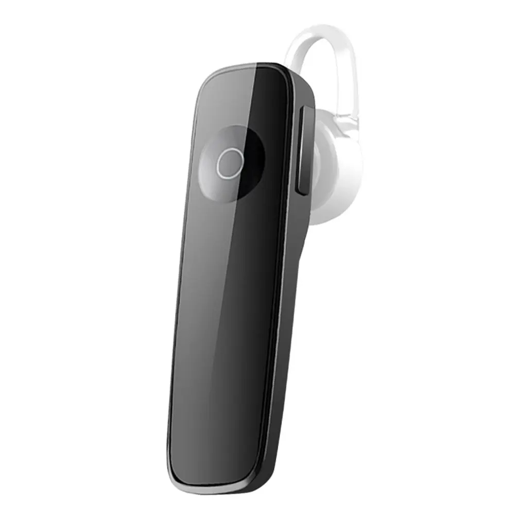 Черный M163 Bluetooth наушники, мини стерео Bluetooth гарнитура, беспроводные подвесные наушники, спортивные наушники с микрофоном для телефона - Цвет: Черный