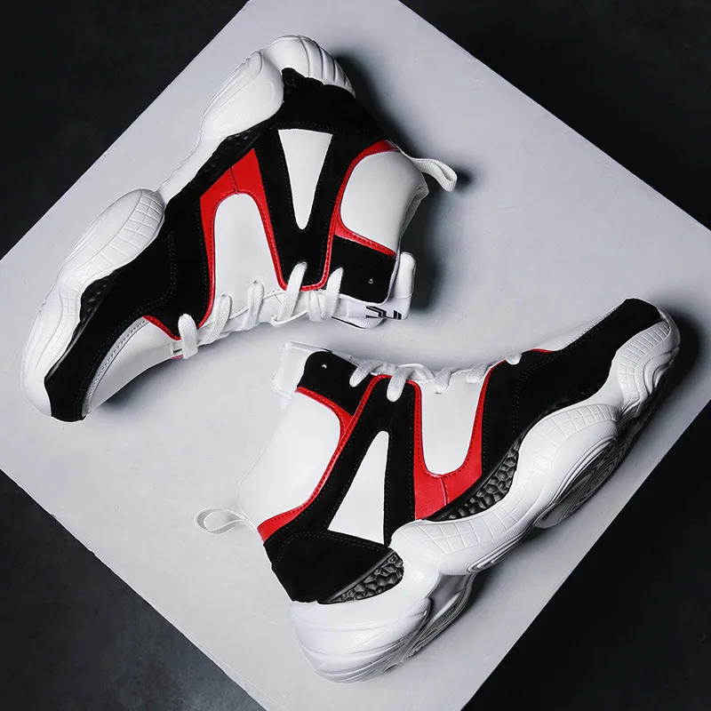 

Summer MEN'S SHOES Hight-top Popular Brand Korean-style Trend Versatile Online Celebrity Shoe Casual Ugly Shoes 2019 New Style M