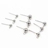 30pcs/Lot 3/4/5/6mm 316 Stainless Steel Pin Findings Stud Earring Basic Pins Stoppers Connector For DIY Jewelry Making Supplies ► Photo 2/6