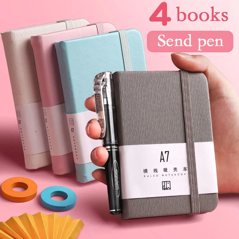 

A7 A6 Small Notebook To Carry Around Portable Pocket Thickened Cuaderno Notebooks And Journals Libretas Zeszyt Diary Papeleria