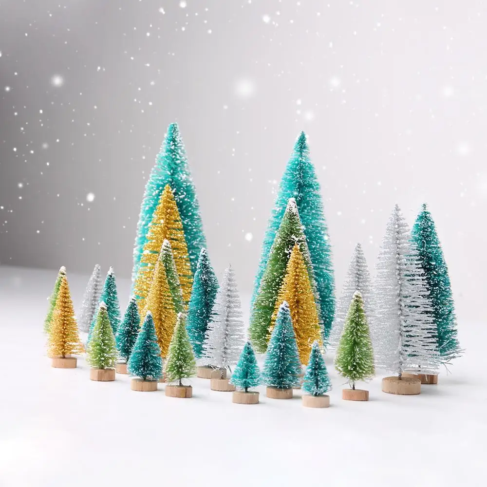 

PATIMATE Wooden Christmas Tree Christmas Table Decor Merry Christmas Decorations For Home 2019 Navidad Natal Decor New Year 2020