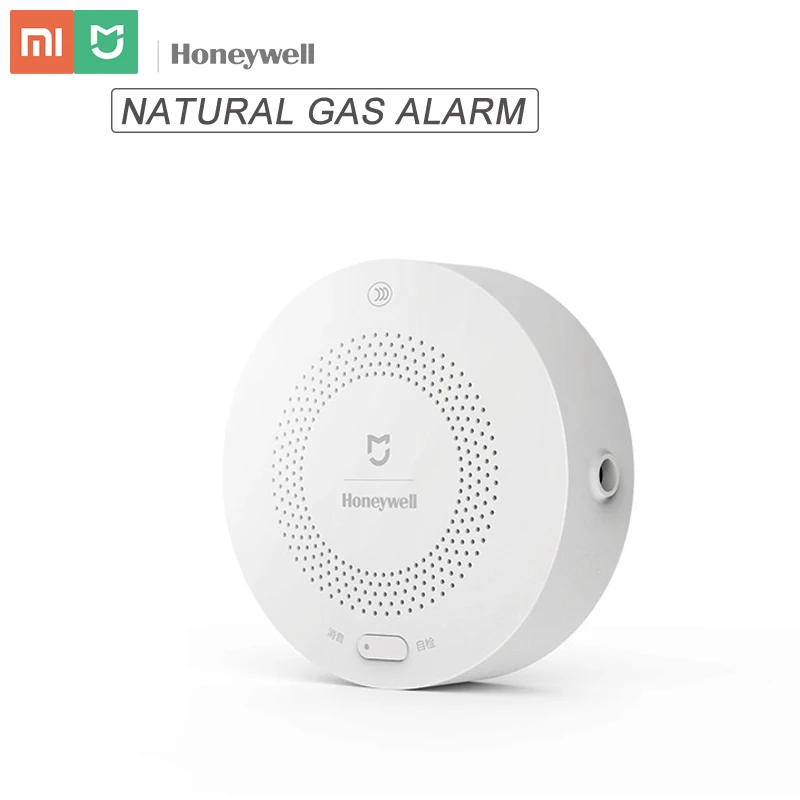 

Original Xiaomi Mijia Honeywell Natural Gas Alarm Detector Aqara Zigbee Remote Control CH4 Monitor Security System For Mi Home