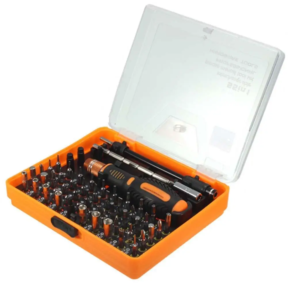 

53 Piece Multi-Bit Precision Torx Screwdriver Repair Tool Set With Tweezer