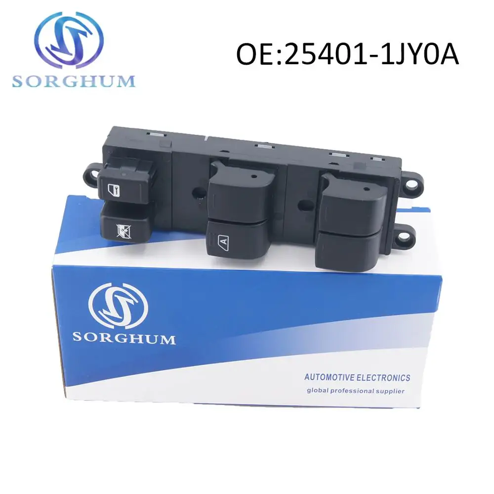 Переключатель электростеклоподъемника 25401-1JY0A 254011JY0A для Nissan TIIDA C11 SC11 C11Z |