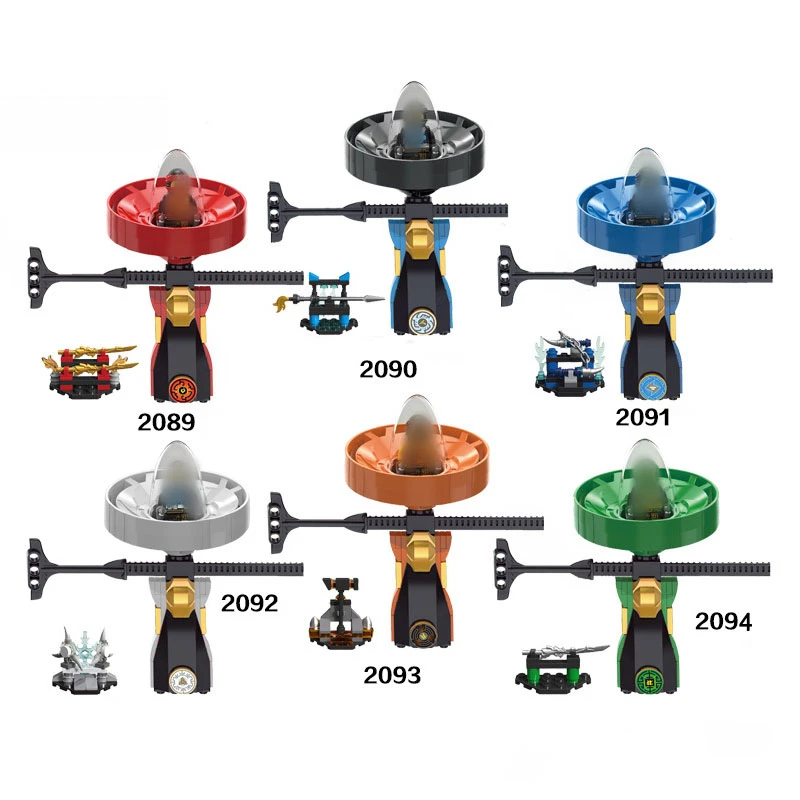 DECOOL NINJA spinjitzu toupie совместимы с ninjagoes Мини фигурки дети подарок Модель Строительный