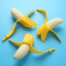 Jouet banane anti Stress, 1 pièce, nouveauté, soulagement du Stress, ventilation, décompression, amusant