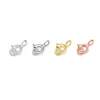 6pcs 925 Sterling Silver Color Round Claw Spring Clasps Hooks For Bracelet Necklace Connectors DIY Jewelry Making ► Photo 2/5