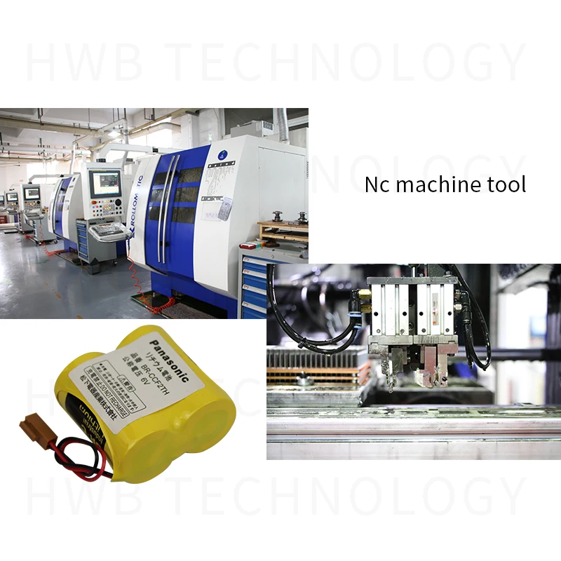 BR-CCF2TH аккумулятор с вилкой w/2 P 6V 5000mah PLC FANUC литиевые батареи bateria для Panasonic Прямая