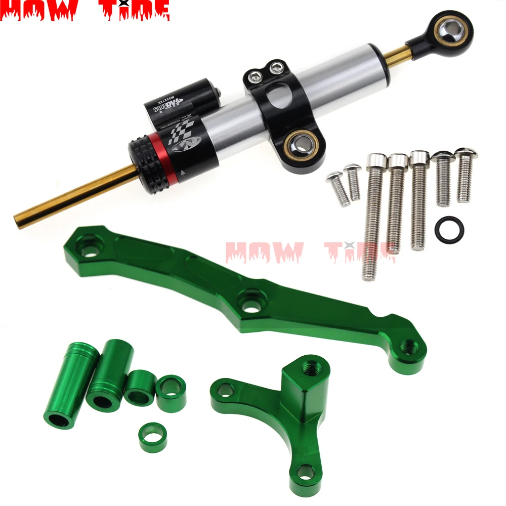 

For Kawasaki Z800 Adjustable Steering Damper Stabilizer Bracket Mounting Holder Z 800 2013 2014 2015 2016 2017 2018 2019 2020