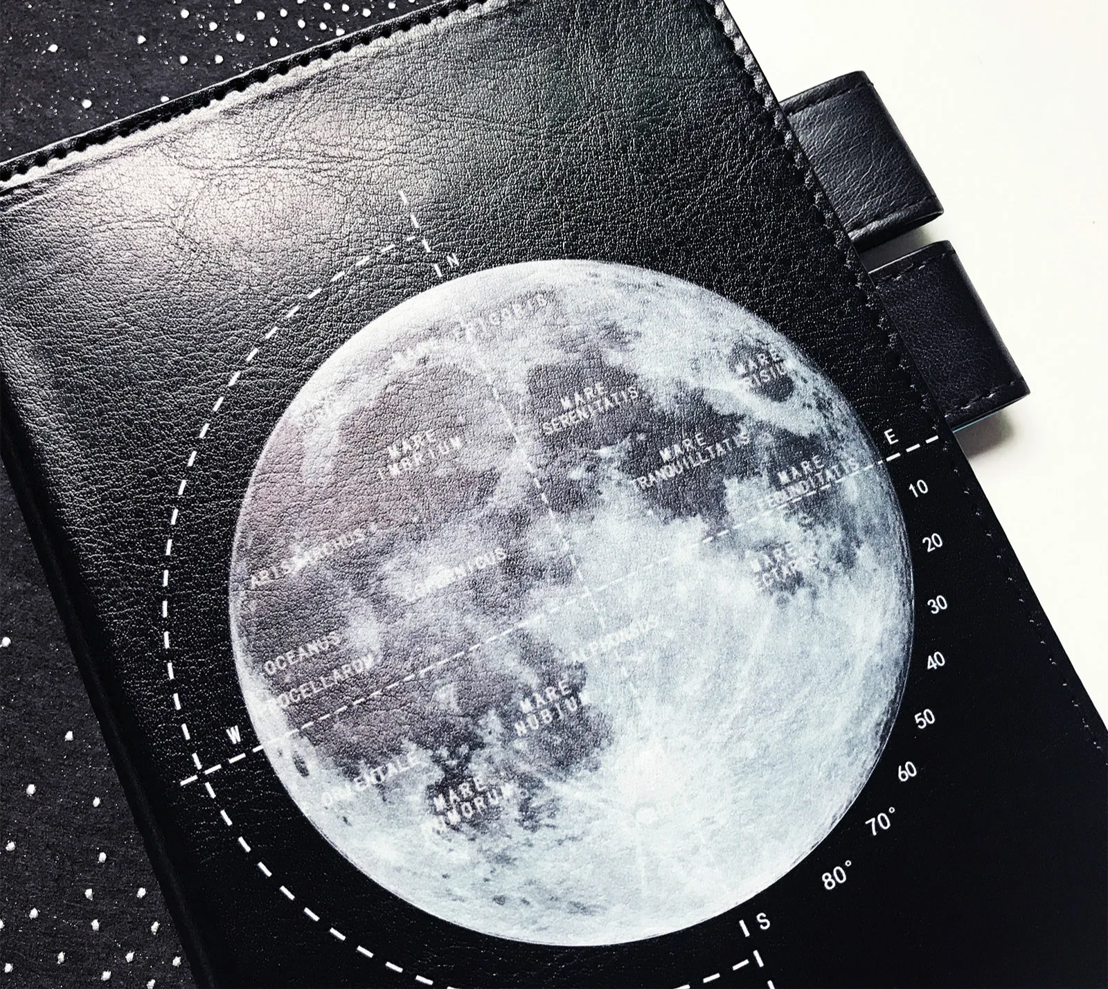 The Moon Journal Cover Suit For Standard A5 A6 Fitted Paper Book Free Shipping 2020 DIY Planner Supplies Gift | Канцтовары для