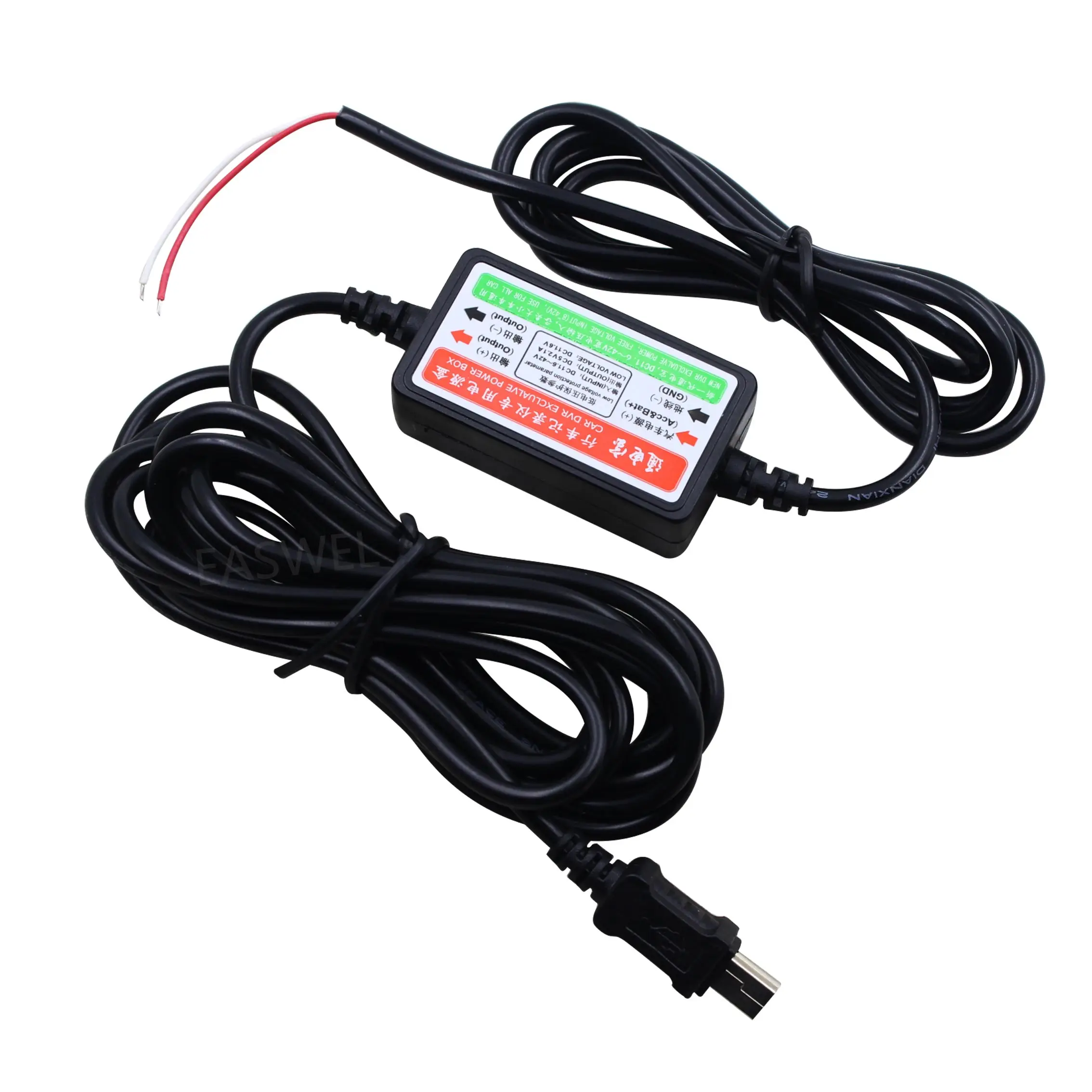 Hardwire Car Charger cord for Garmin Nuvi 1410 1440 1450LMT 1490LMT Sat Nav