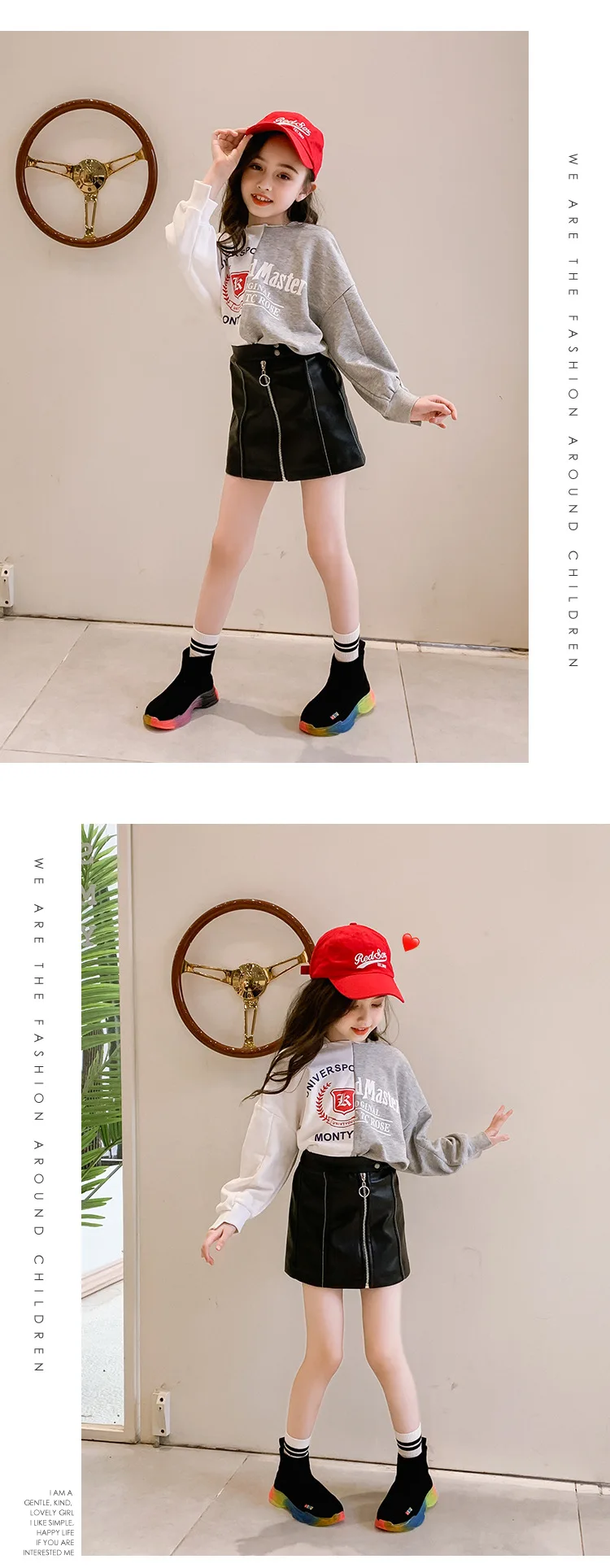 Новые осенние детские спортивные кроссовки, детские высокие повседневные Сникерсы для маленьких мальчиков, носки без шнуровки, брендовые кроссовки для девочек