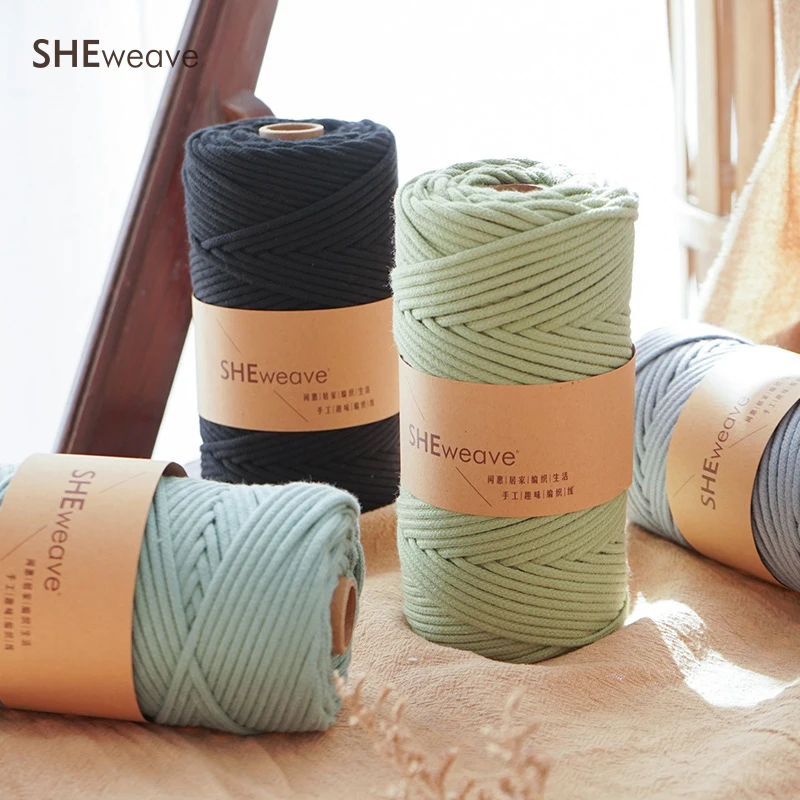 3mm macrame cord,100 Braided cotton cord, 1/8inch(110Yards) macrame