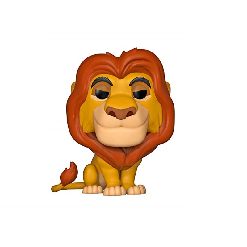 FUNKO POP disney мультфильм фильм лев Король-SIMBA LUAU PUMBAA MUFASA ПВХ фигурка Коллекционная модель игрушки для Chlidren Рождественский подарок - Цвет: 495