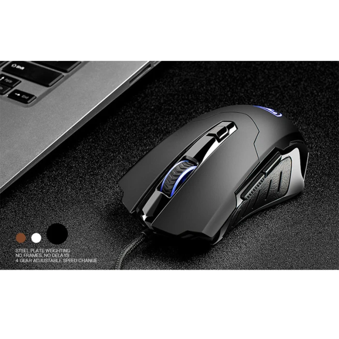 Игровая мышь с подсветкой 2400 точек/дюйм 5,8 ГГц проводная USB мышь для настольного компьютера VDX99