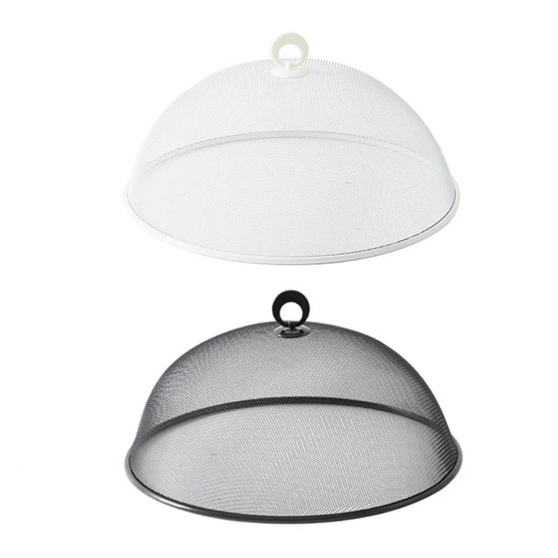 Food Cover 1Pc Food Dome Cover Plastic Cake Round Mesh Screen Picnic Round Shape Dustproof