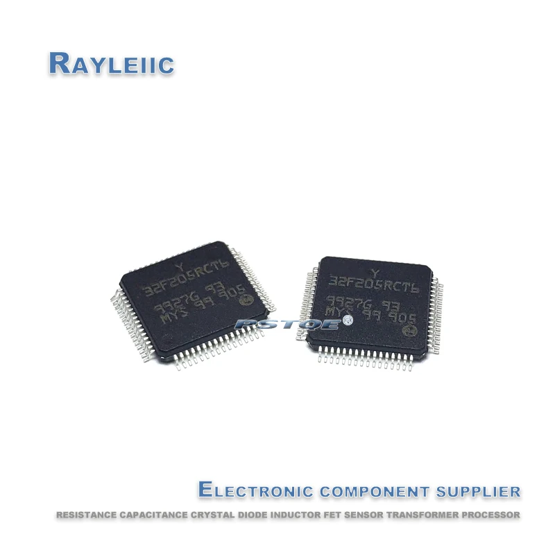 5 шт.! STM32F205RCT6 LQFP-64 STM32F205RC STM32F205 32F205RCT6 LQFP64 32-битный микроконтроллер на
