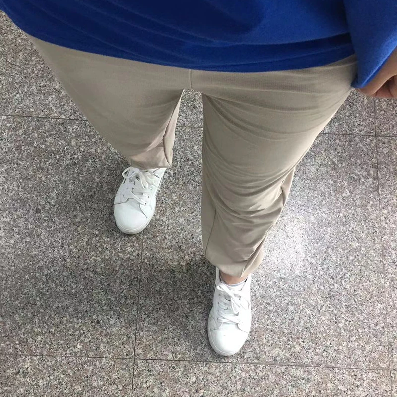 Yoga Pants Plus Size Womens Brethable Cool Pants Ice Silk Casual Loose Trousers Fashion Solid Color Sport Wear Yoga Pants Aliexpress
