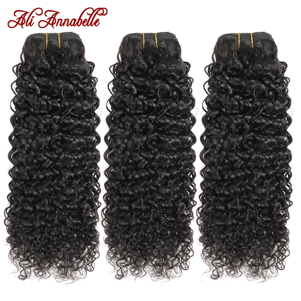 New Bundles Hair-Extensions Human-Hair Curly Ali-Annabelle Peruvian Deals 10-28inch 73oAEnLZ0
