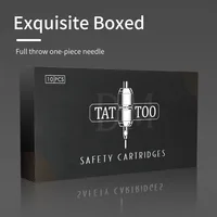 Buy Cartridge Tattoo Needles RL RS RM M1 Disposable Sterilized Safety Tattoo Needle For Cartridge Machines Grips Online - Image 4