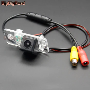 

BigBigRoad For A6 A6L C6 S6 RS6 / Q7 SQ7 4L / S5 A8 A3 Cabrio Vehicle Wireless Rear View Backup CCD Camera HD Color Image