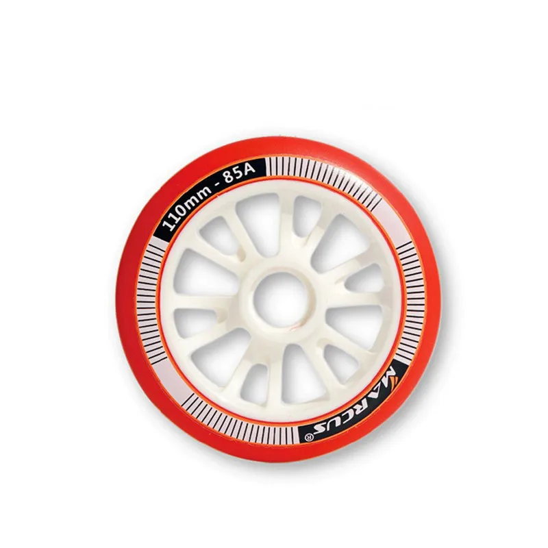 [90mm 100mm 110mm]85A Skate roller Speed Inline Skates Wheels Race Skating Wheels For Powerslide Marcus Speed Skating Patines