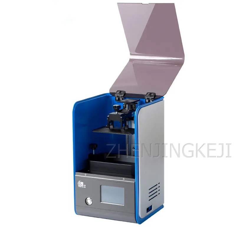 LCD Light Curing 3D Printer Micron-Level Accuracy Touch Screen High Efficiency Portable WIFI Control Self-Leveling Printer
