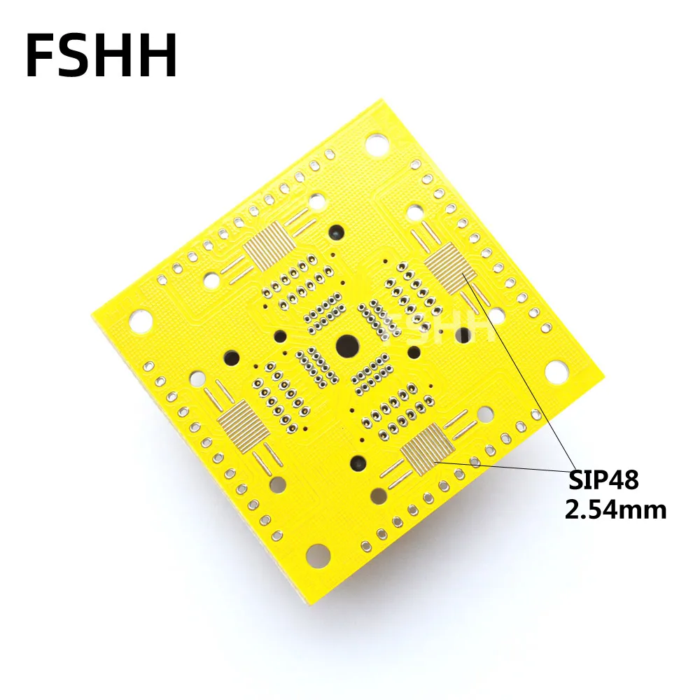 OTQ-48-0.75-01 QFP48 socket socket QFP48/FPQ48/QFP48/LQFP48 0.75mm to SIP48 2.54mm ic socket