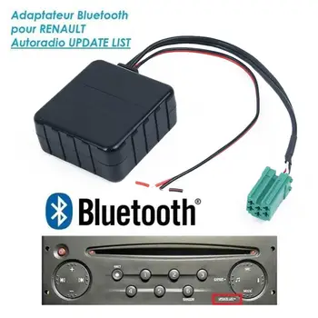 

1pcs Auto 12V AUX Bluetooth Audio Module Cable Adapter for Renault brand new and high quality Car Cable Adapter