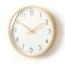 Скандинавские настенные часы, деревянные настенные часы, механизм бесшумной гостиной, креативные современные кухонные часы Orologio Parete, домашний декор SC618