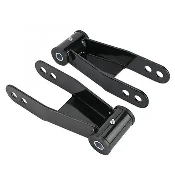 

2pcs 2 Drop Shackles Lowering Kit Parts for Chevy Silverado GMC Sierra 1/2 Ton 6 Lug Trucks 2007 2008 2009-2014