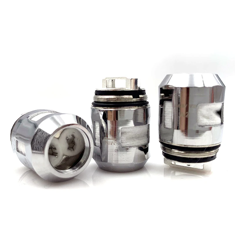 

Vmiss 3pcs/box V8 Baby V2 Atomizer Coil E Cigarette 0.17ohm 0.2ohm A1 A2 Coils Head for Stick V9 Mag Grip Vape Mod Kit