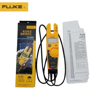 

100% Original Fluke T5-1000 Voltage Continuity Tester High Precision Open Clamp Meter Multimeter Portable
