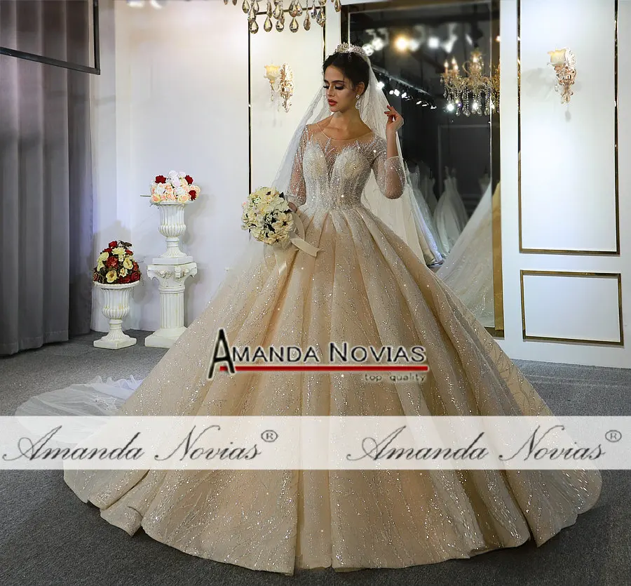 Robe de Mariage princesse de luxe торжественное платье принцессы для девочек Пышные свадебные платья