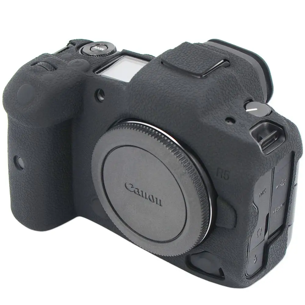 Eos R5 Custodia Alloggiamento Protettivo Custodia Compatibile Con Canon Eos R5 Copertura Morbida In Gomma Fotocamera