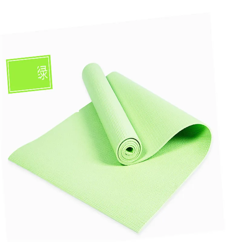 

Yoga Gymnastic Mat Thick PVC Sports Anti-slip Pilates Beginners Shock Absorption Moisture-Proof Anti-Tear Coaster