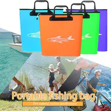 Удобная складная мойка для кемпинга рыболовная Сумка рыболовная снасть сумка ведро для мойки автомобилей спортивная сумка EVA рыболовное ведро для путешествий