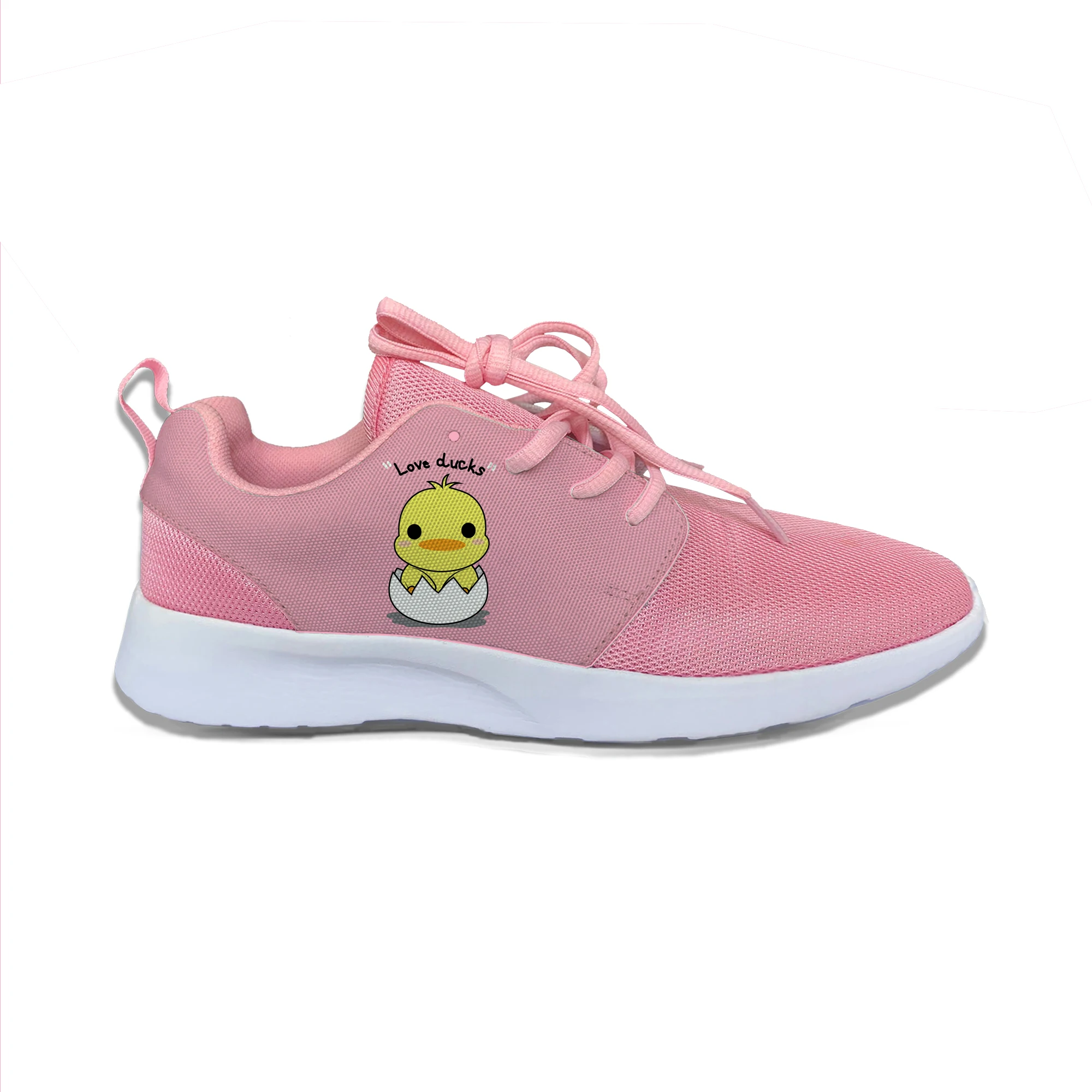 yellow duck Hot Cute Pretty Cartoon Sport Shoes Novelty Lightweight Comfortable Running Sneakers Gift Children Kids boys girls