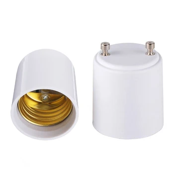 

Gu24 to E27 Adapter Converter Base holder socket white Adapter Converter for LED Lamp Bulbs