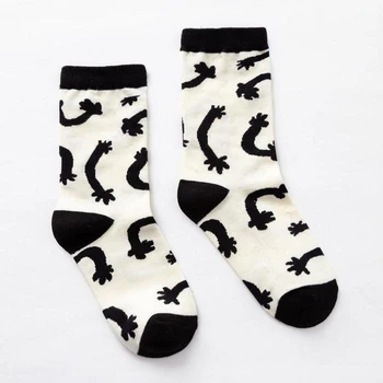

MINAKU socks "Black and white", size 36-41 (23-27 cm) 5097398