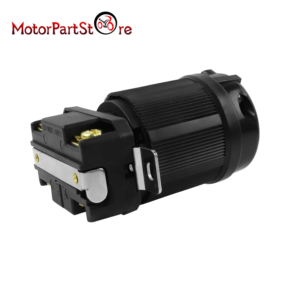 4 Pin RV Генератор адаптер 30A мужского и женского пола Мощность AC Plug &amp Разъемный